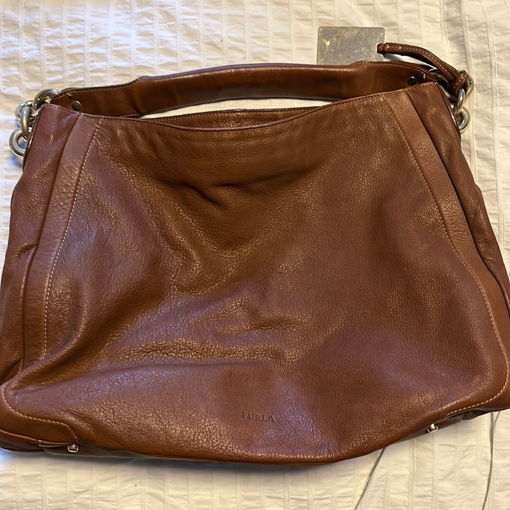 Brown Leather FURLA bag